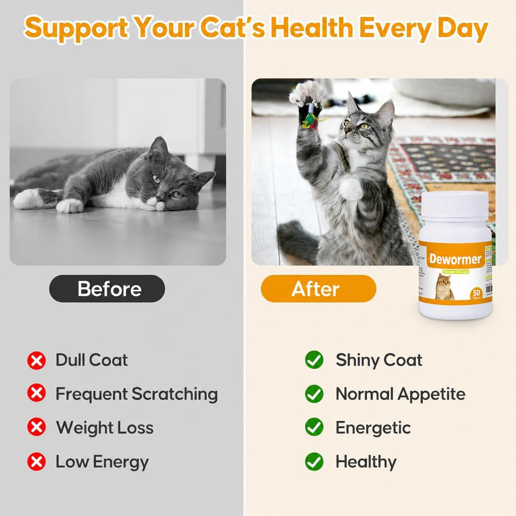 Luxevib feline intestinal health supplement tablets packaging