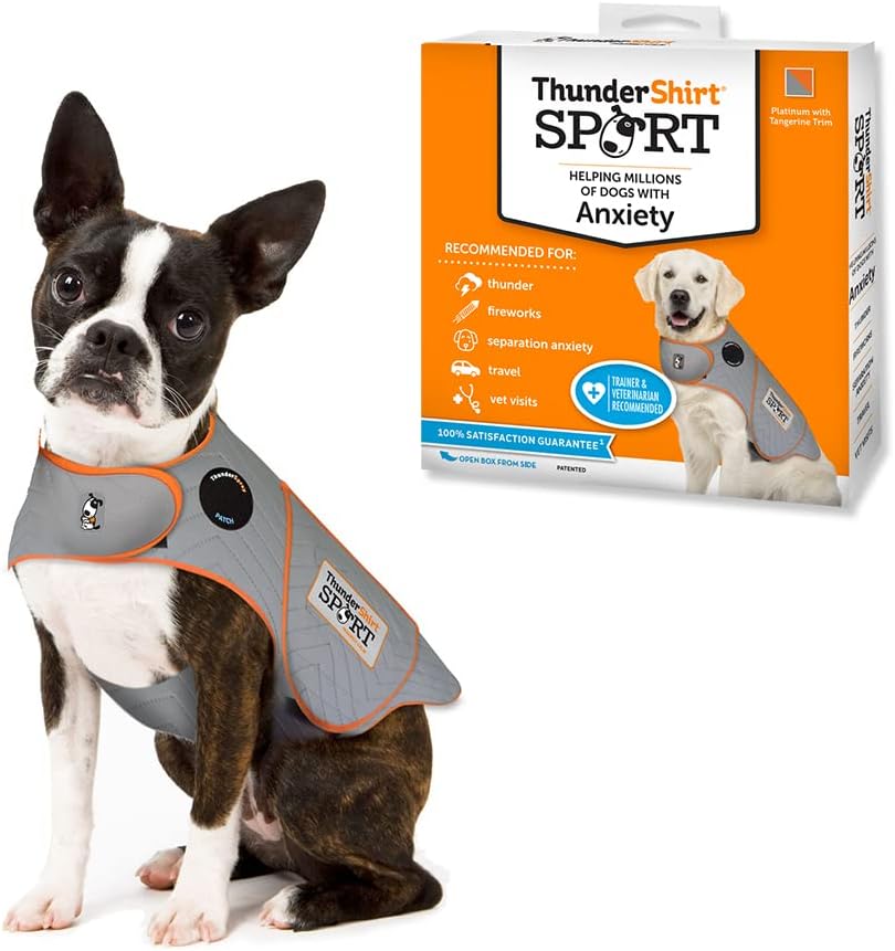 ThunderShirt for Dogs, Large, Platinum Sport - Dog Anxiety Relief Calming Vest - Image 14