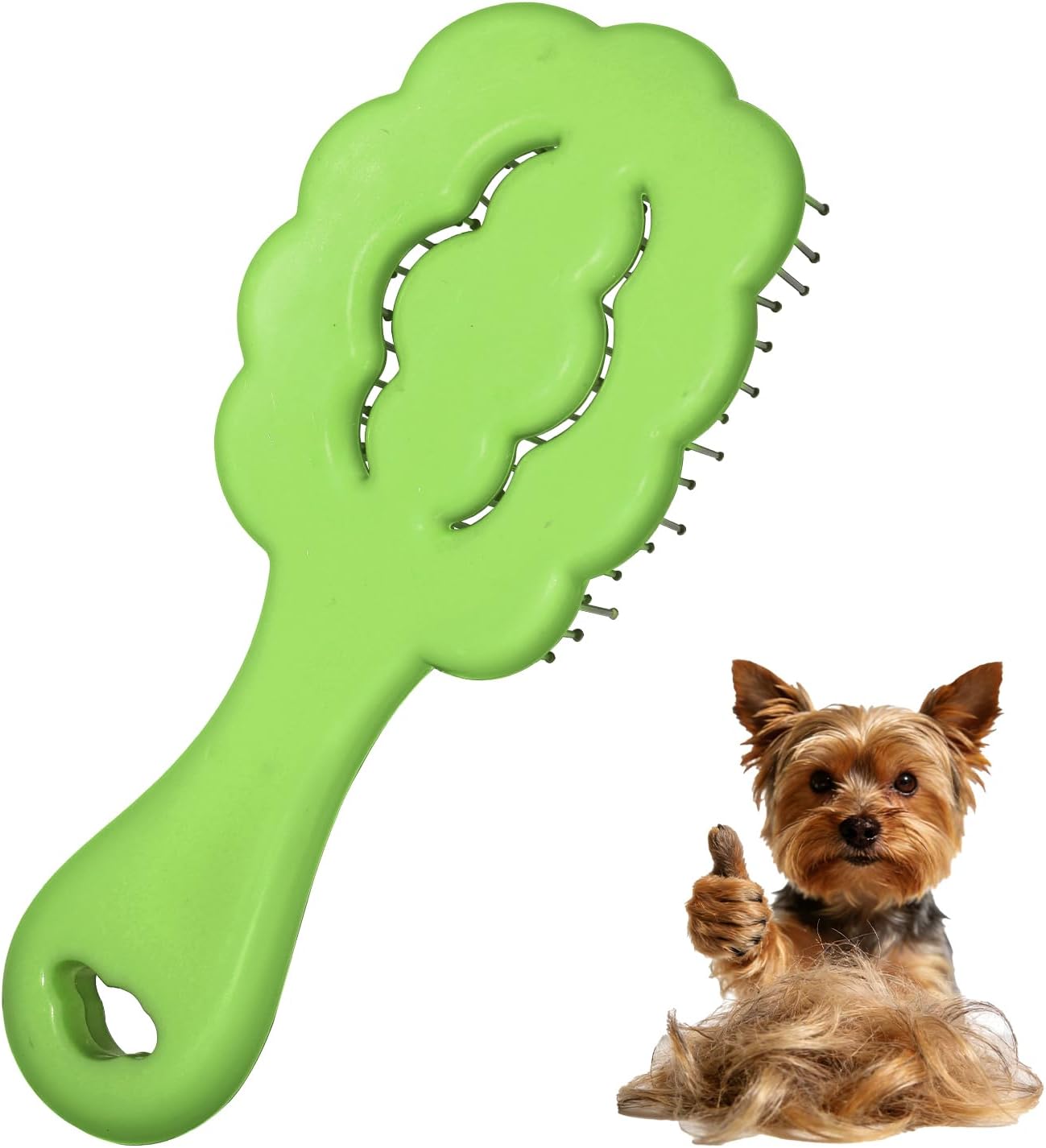 Cloud Shape Small Dog Grooming Brush - Perfect for Shih Tzus, Yorkies, and Maltipoos - Ideal Puppy Hair Brushes for Maltese and Small Breeds (Pink - Image 12