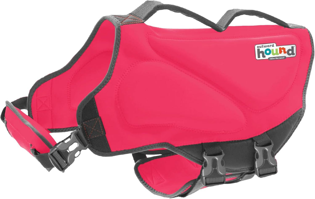 Outward Hound Dawson Swim Red Dog Life Jacket, Medium - Image 14