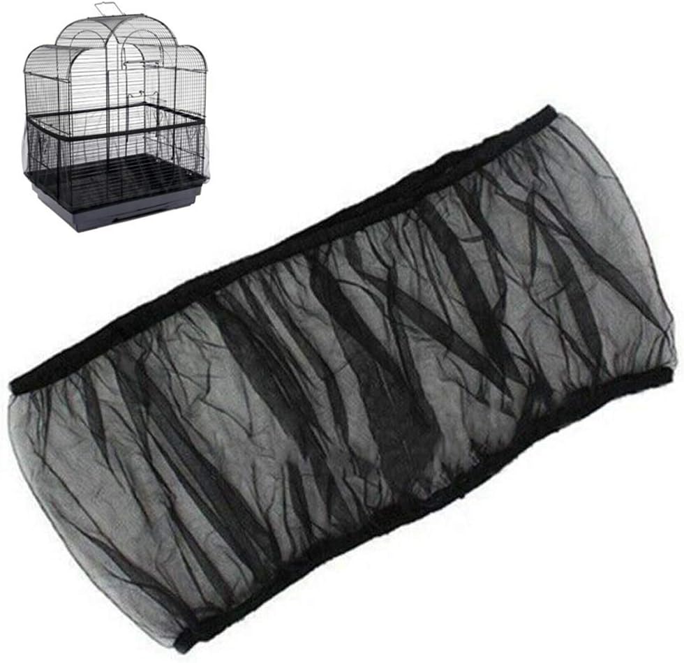 Folded lightweight bird cage seed catcher accessory package