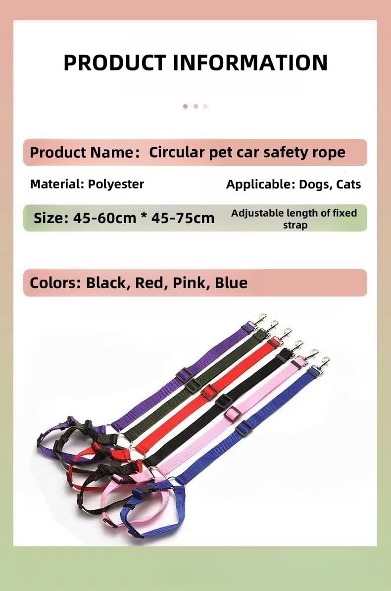 Brikipth pet seat belt metal clasp detail