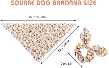 Adjustable high quality polyester pet handkerchief for Golden Retrievers and Labradors