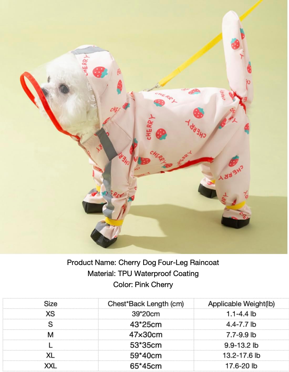 Waterproof dog bodysuit with integrated protective rain boots and secure straps