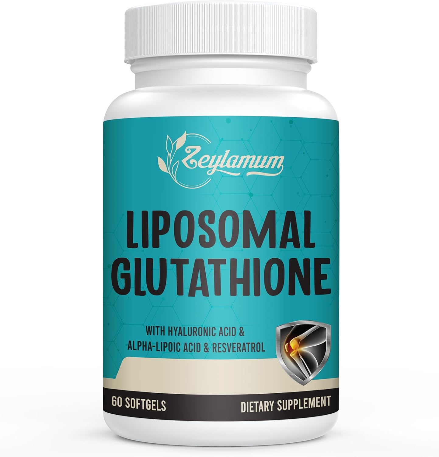 Zeylamum 2400 MG Liposomal Glutathione bottle front view
