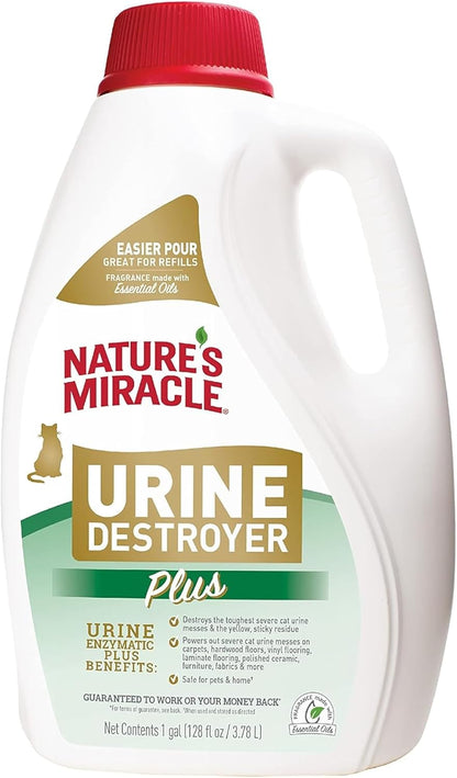 Nature's Miracle Urine Destroyer Plus for Cats, Enzymatic Formula, Ready-to-Use, 32 oz - Image 12