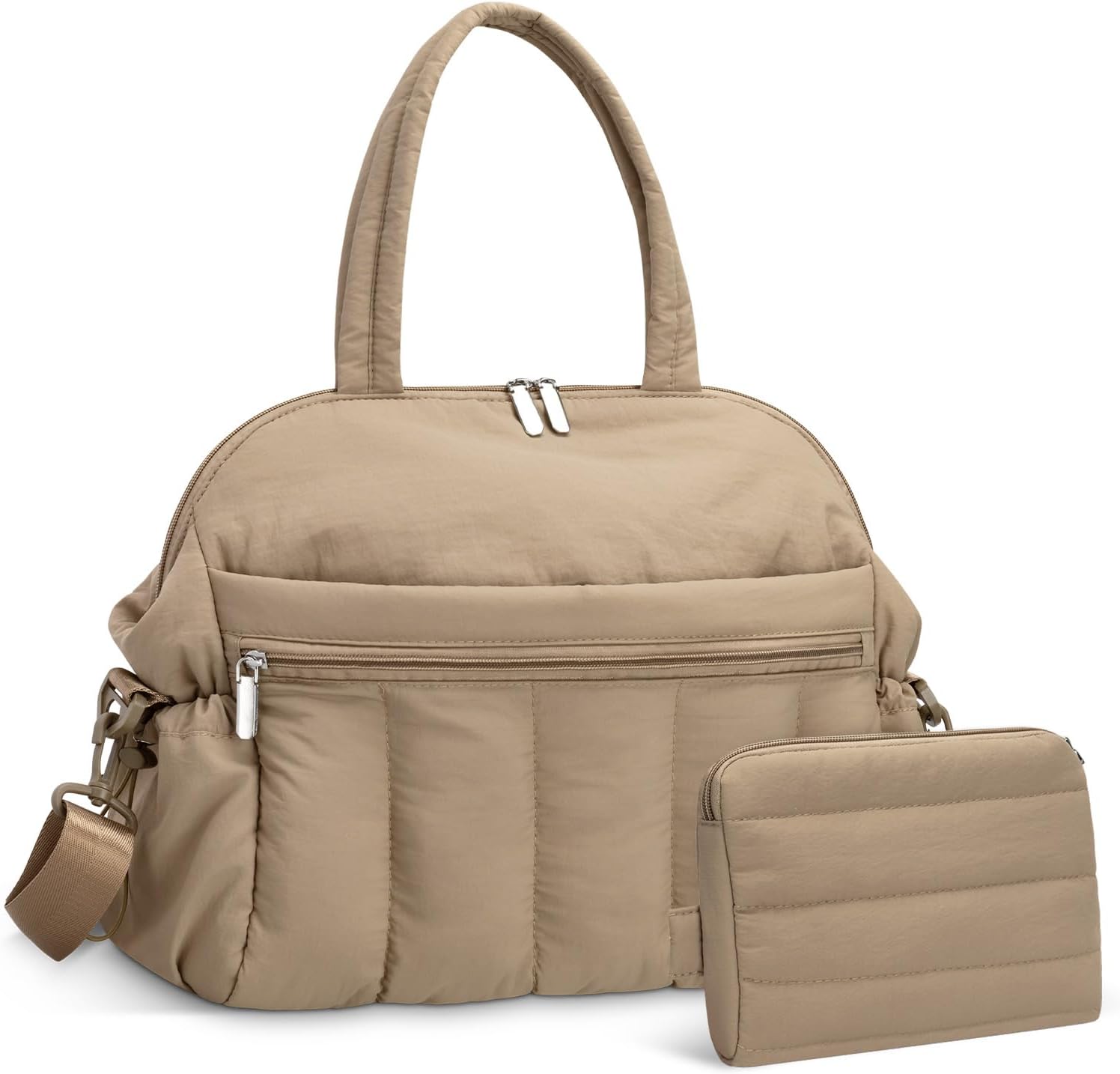 FullWoyi puffer diaper tote bag front view