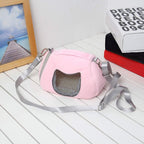 Wontee portable hamster travel pouch zipped up
