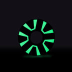 Chuckit! medium flying disc showing glow-in-the-dark material