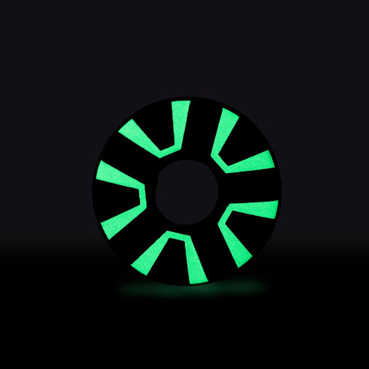 Chuckit! medium flying disc showing glow-in-the-dark material