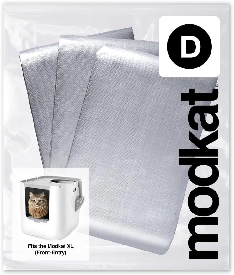 Modkat Cat Litter Box Liners (3-Pack) - Liner Type F -Durable, Tear & Leak Resistant, Secure Fit, Easy to Clean, Unscented - Image 9
