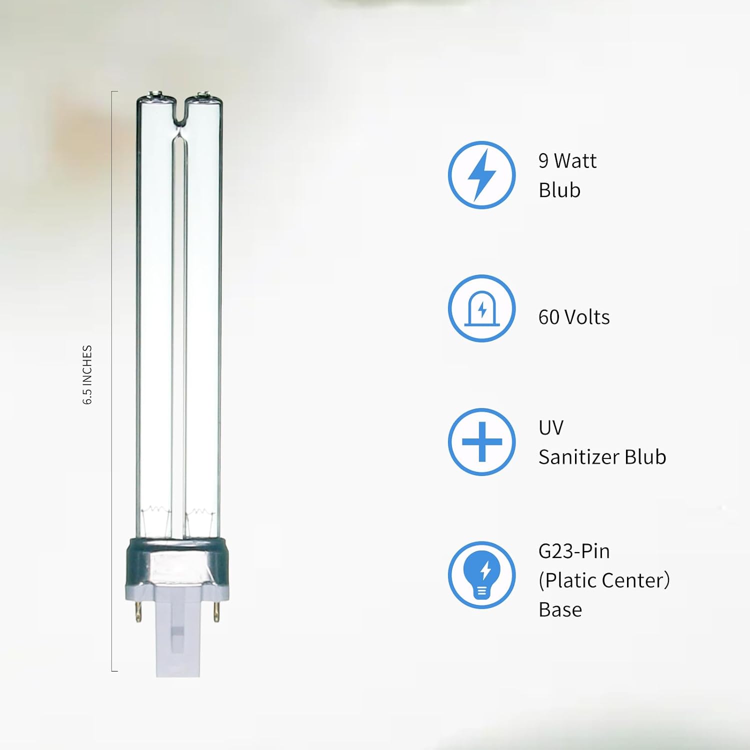 Premium two pack replacement pond lights with durable quartz construction