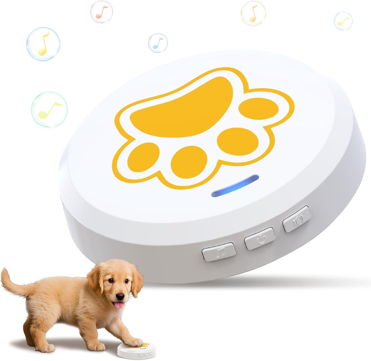 ChunHee Dog Training Bells for Door - Dog Door Bell for with 36 Custom Sounds | Dog Bell for Door Potty Training | Chew-Proof & Adjustable Volume (0-115dB) | Teach Puppies to Signal to Go Outside - Image 11