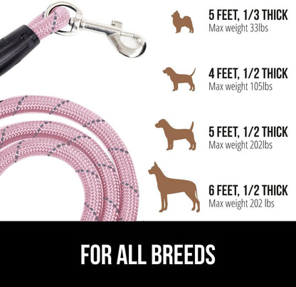 Gorilla Grip dog leash for small animals up to 33 pounds packaging