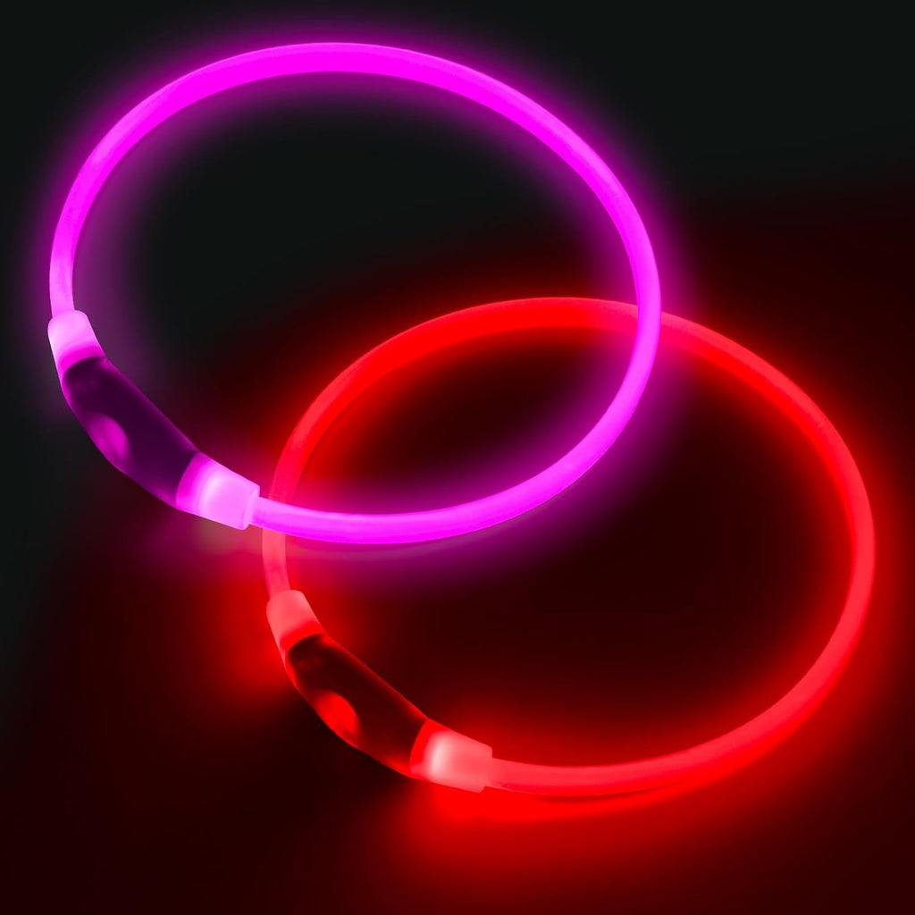 Packaging for Kpuplol rechargeable LED pet safety lights