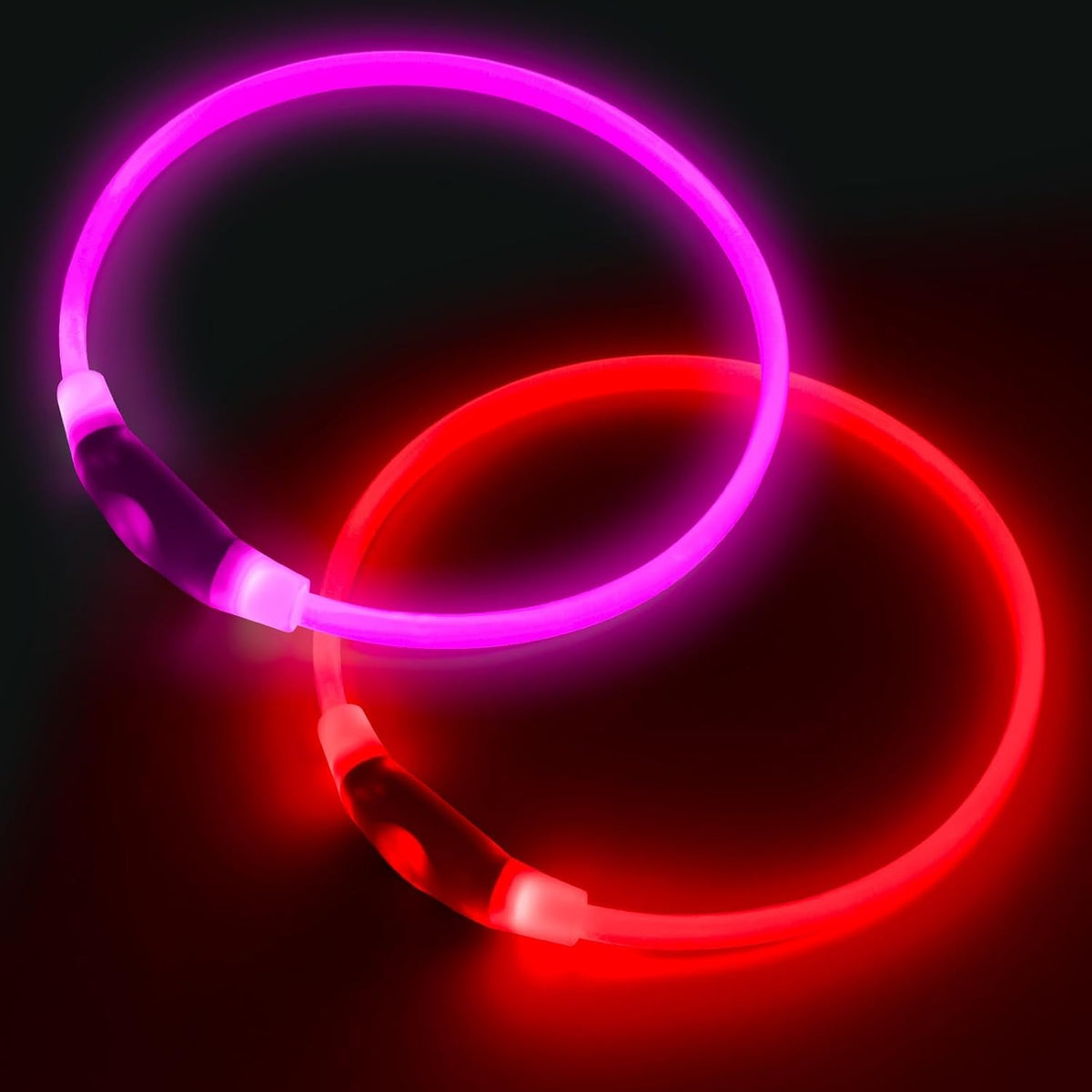Packaging for Kpuplol rechargeable LED pet safety lights