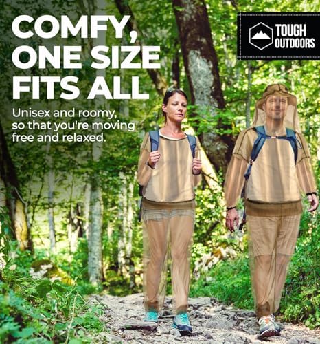 Adjustable drawcord detail on Tough Outdoors mosquito suit pants