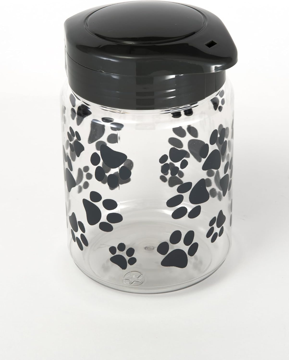 Gray lid Lixit treat storage jar 64 fluid ounce