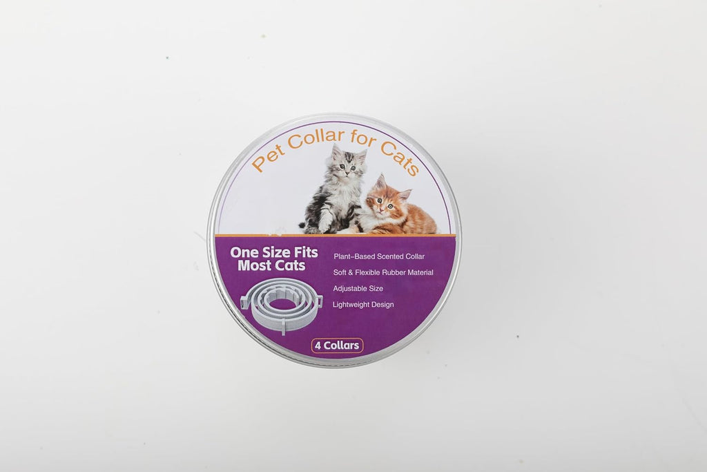 Adjustable pest repellent collar for kittens