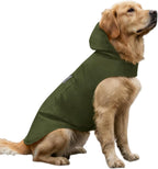 Dog Raincoat Reflective Adjustable Hooded Pet Rain Jacket Poncho with Leash Hole for Dogs S-5XL - Image 10