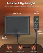 Pawfly graphene core heat pad packaging display