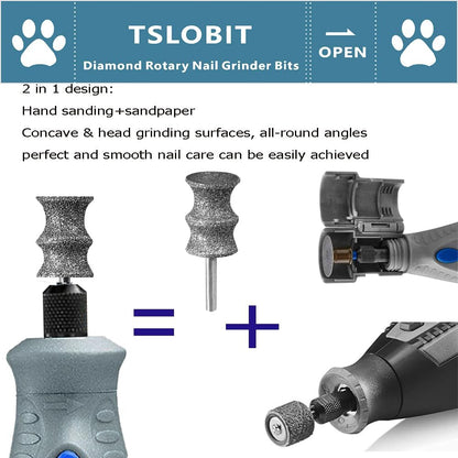 Tslobit nail grinder replacement wheel for Dremel