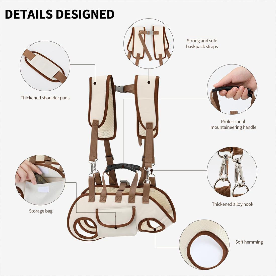 Mioboot pet backpack for senior dog mobility