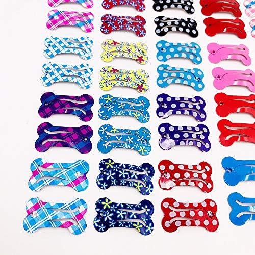 Pet Show metal snap hair clips for cats and dogs