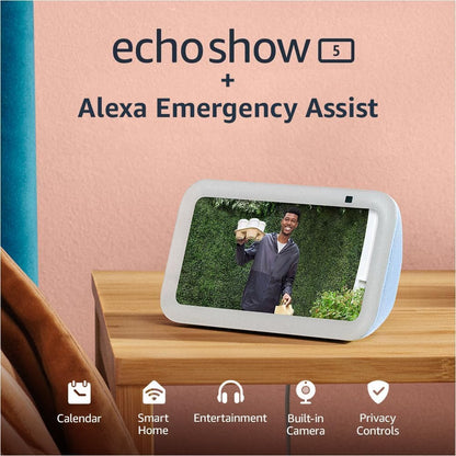 Amazon Echo Show 5 (newest model), Smart display, Designed for Alexa+, 2x the bass and clearer sound, Charcoal - Image 15