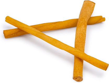 ValueBull smoked rawhide twists bulk pack of one hundred count for small dog breeds