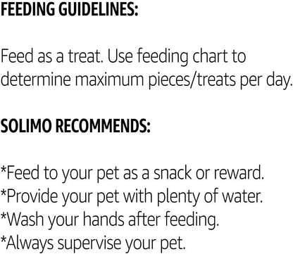 Authentic USA imported dog treats in packaging