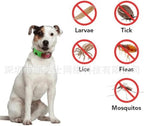 Pink non irritating clip on calming accessory for dogs and cats close up view
