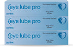 Sentrx Eye Lube Pro packaging side view with clear manufacturing details