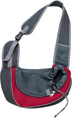 Breathable mesh panels of The Fur Lodge pet sling bag