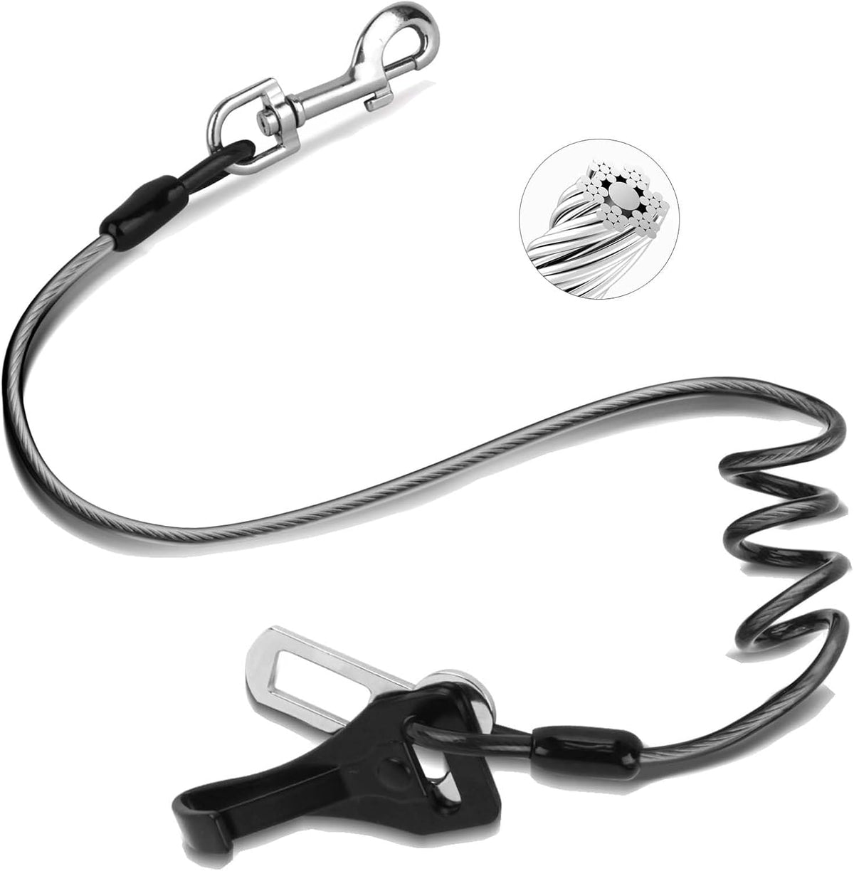 Packaging and contents of Giiyoe chew proof dog car accessory