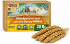 Birds LOVE 1 LB Wholesome Spray Millet for Birds - USA Grown, Natural Sun-Dried Millet Sprays - Thick Seed-Rich Clusters for Parakeets, Budgies, Cockatiels, Conures, Finches & Parrots - Image 12