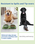 LPFLASAT travel dog bowl completely flattened to demonstrate its compact and ultra slim profile for outdoor camping storage