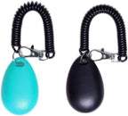 VOBRAMY pet obedience tool showcasing the easy press paw shaped button design.