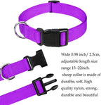 WoYous multicolor goat collars with reflective strip