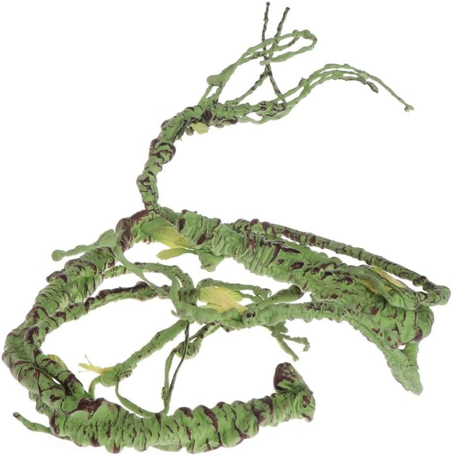 Pinvnby flexible bend-a-branch jungle vine front view terrarium decor