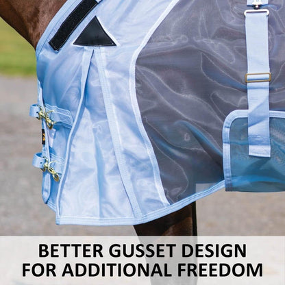 Schneiders Mosquito Mesh II Adjusta-Fit Horse Fly Sheets | Insect & UV Protection for Horses | Durable 350D Mesh | Reflective Safety Stripes - Image 9