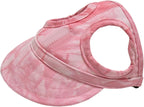 Dog Baseball Cap,1PC Pet Summer Beach Peaked Cap Dog Hat with Ear Holes, Adjustable Cat Visor Sunbonnet Hat for Small Medium Large Dogs (Solid Red, X-Large) - Image 15