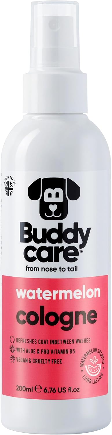 Buddycare Dog Perfume - Baby Fresh Dog Cologne Spray (200ml) - Dog Spray Deodorizer Perfume for Smelly Dogs - Refreshing Scented Grooming Solution - Pet Odor Eliminator and Freshener - Image 9