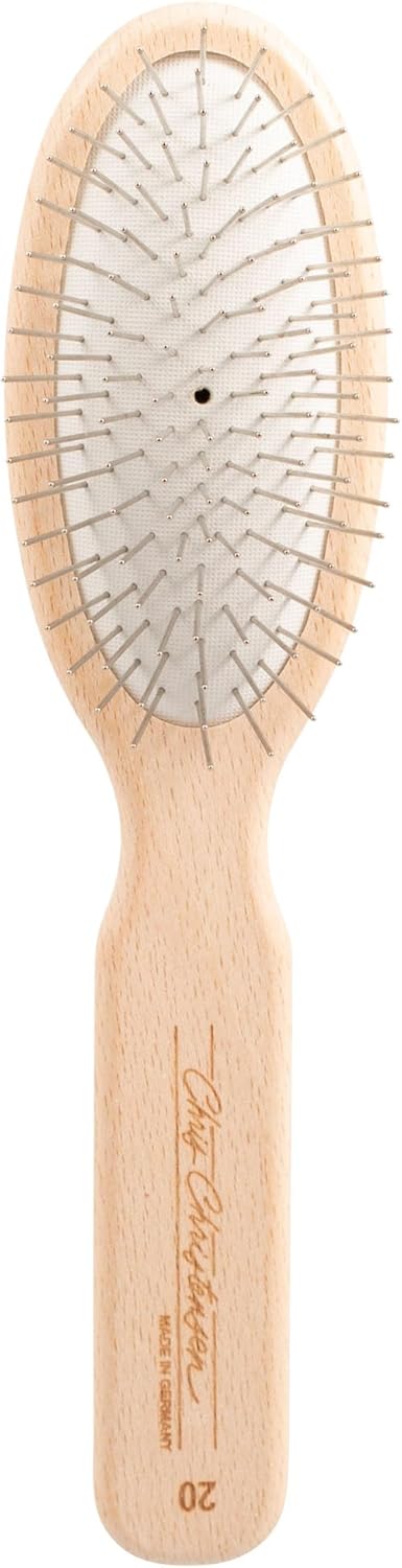 Chris Christensen Dog Brush, 27 mm Oval Pin Brush, Original Series, Groom Like a Professional, Stainless Steel Pins, Lightweight Beech Wood Body, Ground and Polished Tips - Image 12
