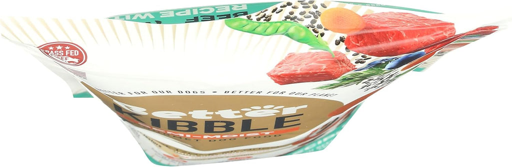 Because It's Better grain free gourmet beef recipe soft kibble texture