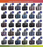 Abamerica nurse bag side view showing water bottle pockets