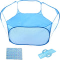 Hamiledyi hamster playpen front view showing transparent mesh panels.