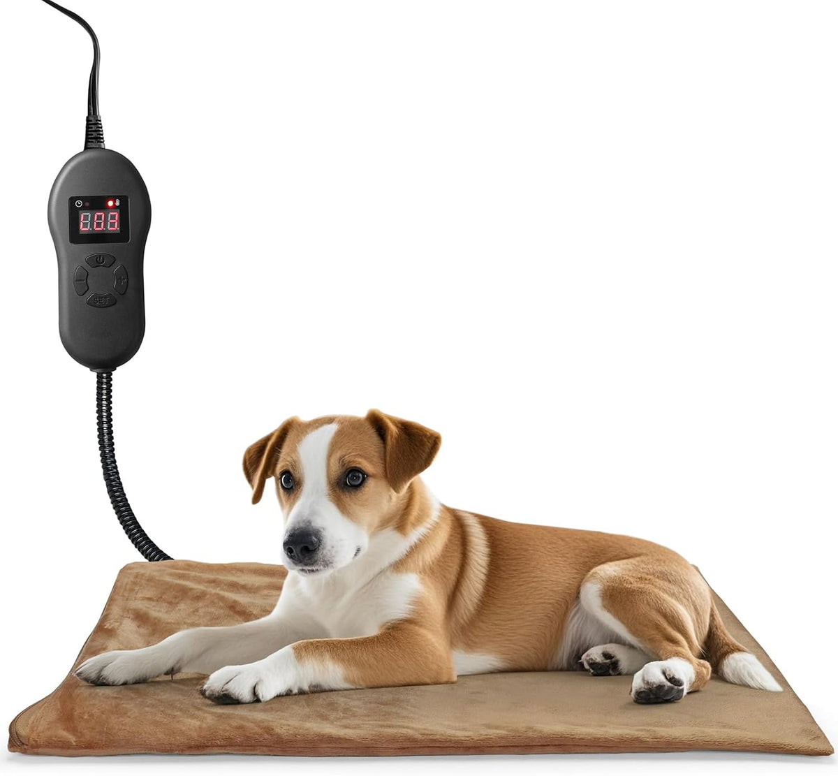 NAMOTEK Pet Heating Pad, Safe Electric Heating Pad for Dogs and Cats Indoor Warming Pad with Auto Constant Temperature 15.7" x 12" - Image 10