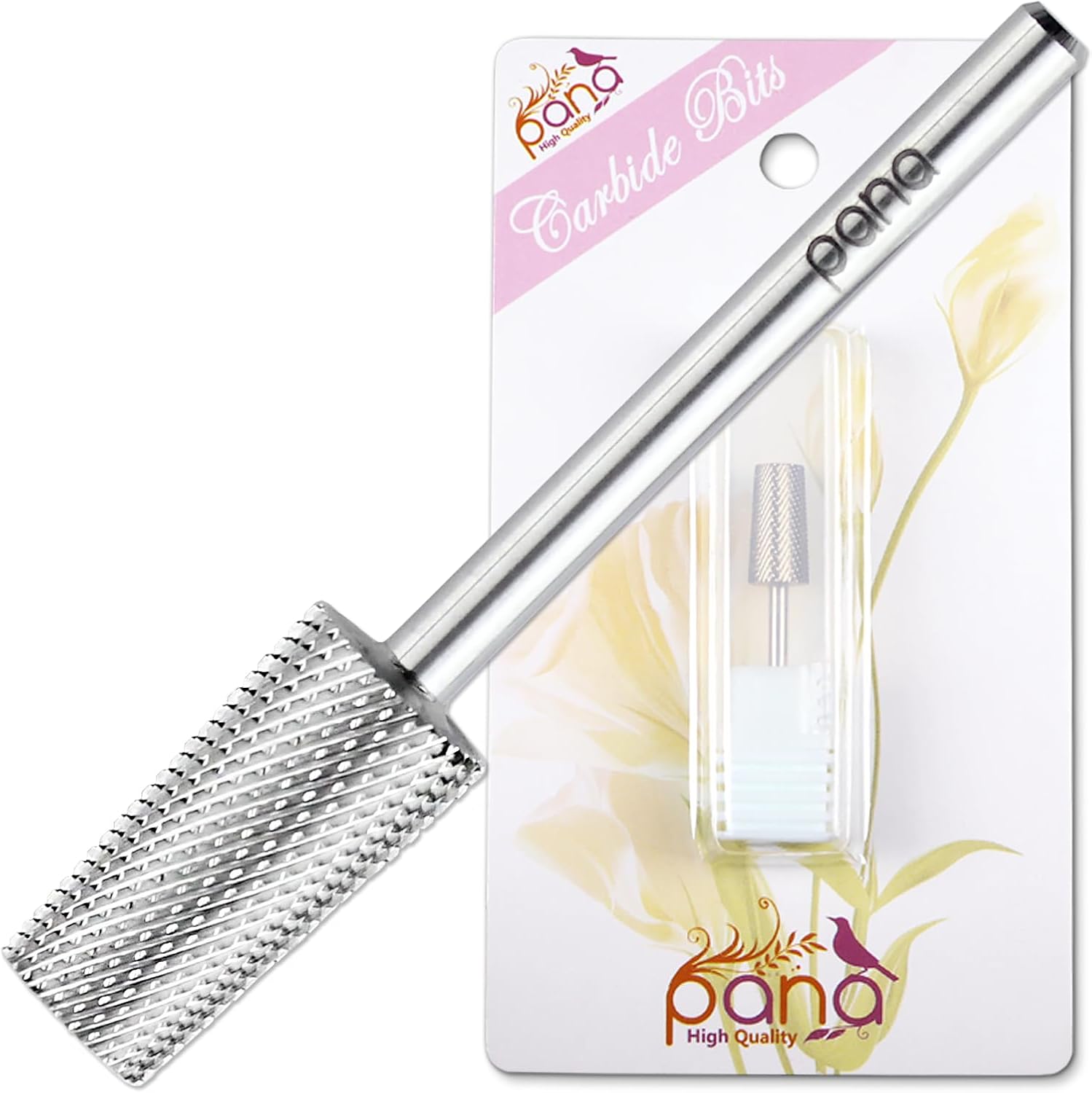 Pana Premium Tapered Barrel Carbide Nail Bit front view