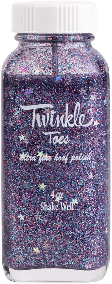 Tack Shack of Ocala Twinkle Toes Glitter Hoof Polish for Horses, Ultra Fine Hoof Polish (Pink) - Image 10